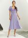 Літня сукня міді бузкового кольору, XL(50)