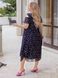 Літня сукня трапеція великих розмірів із шифону, XL(50)