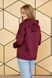 Модне жіноче худі бордового кольору, XL(50)