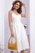 Красивий білий жіночий сарафан, XL(50)