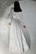 Элегантное вечернее платье из шелка белого цвета, S(44)
