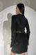 Шикарне плаття для коктейльної вечірки чорного кольору, XL(50)