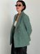 Женский твидовый пиджак зеленого цвета, 42-44