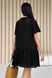 Легке літнє плаття з прошви чорного кольору, S(44)