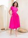 Літня сукня з відкритою спиною рожевого кольору, S(44)