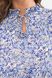 Літнє шифонове плаття трапеція блакитне, XL(50)