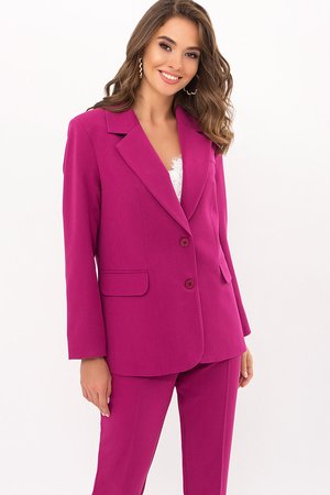 Жіночий піджак фіолетового кольору - фото