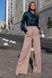 Жіночі брюки палаццо бежевого кольору, XL(50)