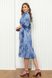 Летнее платье из хлопка с цветочным принтом, XL(50)