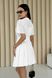 Легке літнє плаття з прошви білого кольору, L(48)