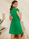 Красивое летнее платье из прошвы зеленого цвета, XL(50)