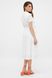 Модне літнє плаття сорочка з прошви біле, L(48)