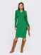 Трикотажне плаття на кожен день зеленого кольору, S(44)
