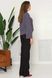 Класичні жіночі брюки з високою талією чорні, 52