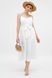 Стильний жіночий сарафан білого кольору, XL(50)