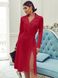 Ефектне плаття піджак червоного кольору з розрізом, L(48)