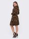 Платье миди с леопардовым принтом, XL(50)