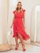 Червона літня сукня на кожен день, XL(50)
