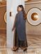 Комбинированное нарядное платье с гипюром, XL(50)