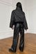 Весняна куртка жіноча чорного кольору, S(44)