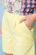 Жіночі літні шорти жовтого кольору, S(44)