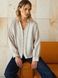 Бавовняна сорочка з вишивкою, бежева, 48-50
