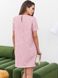 Стильне плаття А-силуету з трикотажу рожеве, M(46)