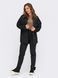 Вельветовий брючний костюм у стилі sport-casual, XL(50)