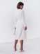 Белое женское платье футляр, L(48)