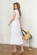 Літнє плаття з віскози біле, XL(50)
