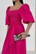 Дизайнерська літня сукня з льону рожевого кольору, 50-52