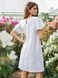 Красивое летнее платье из прошвы белое, XL(50)