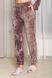 Женские пижамные штаны бархатные, S(44)