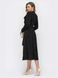 Вельветова двобортна сукня піджак чорного кольору, XS(42)