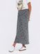 Женская юбка-полусолнце из сатин-шелка, S(44)