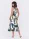 Літня сукня міді з принтом, XL(50)