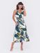 Літня сукня міді з принтом, XL(50)