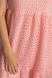 Літнє гипюрове плаття міді з високою талією кольору пудра, S(44)