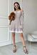 Приталена літня сукня міні з принтом, S(44)