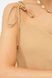 Стильний жіночий сарафан бежевого кольору, XL(50)