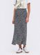 Женская юбка-полусолнце из сатин-шелка, XL(50)