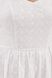 Красивий жіночий сарафан із прошви білий, L(48)