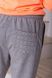 Женские спортивные штаны из трикотажа серые, S(44)