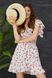 Легкое летнее платье на запах с цветочным принтом, XL(50)