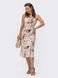 Стильное платье-комбинация с цветочным принтом, XL(50)
