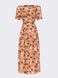 Розкльошена сукня з квітковим принтом, XL(50)