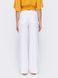 Білі льняні штани-клеш, XL(50)