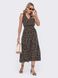 Літня сукня з бавовни з принтом, XL(50)