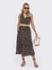 Літня сукня з бавовни з принтом, XL(50)