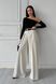 Жіночі штани палаццо білого кольору, XL(50)
